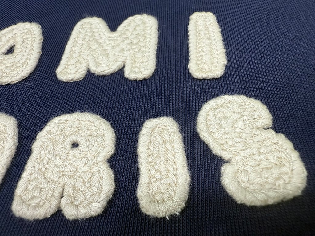 Ami Paris Embroidered Logo T-Shirt - 43