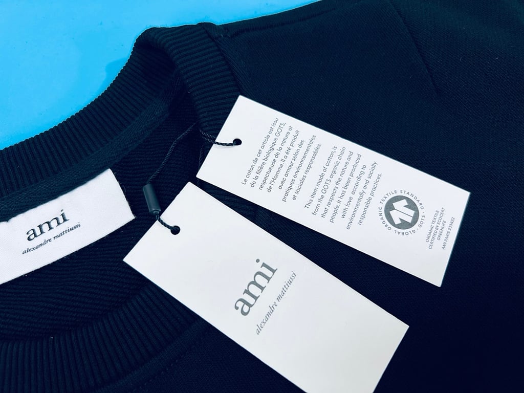 Ami Paris Ami de Coeur Small Logo Sweatshirt - 108