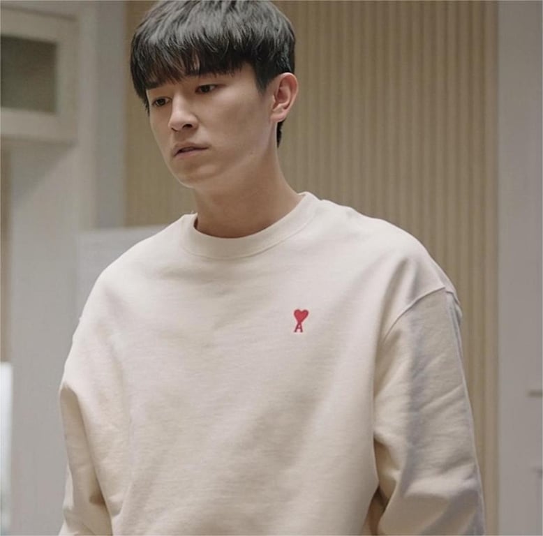 Ami Paris Ami de Coeur Small Logo Sweatshirt - 20
