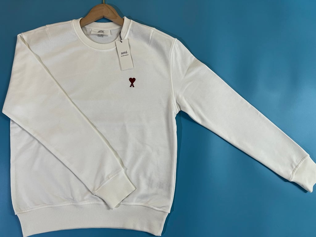 Ami Paris Ami de Coeur Small Logo Sweatshirt - 25