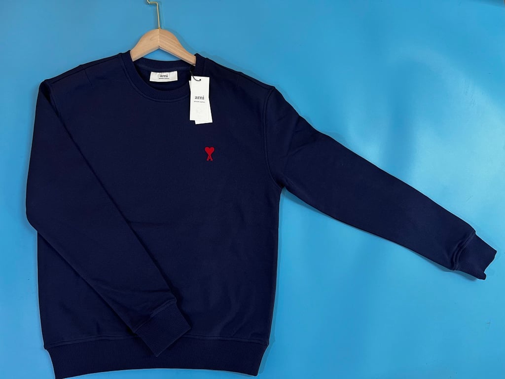 Ami Paris Ami de Coeur Small Logo Sweatshirt - 5