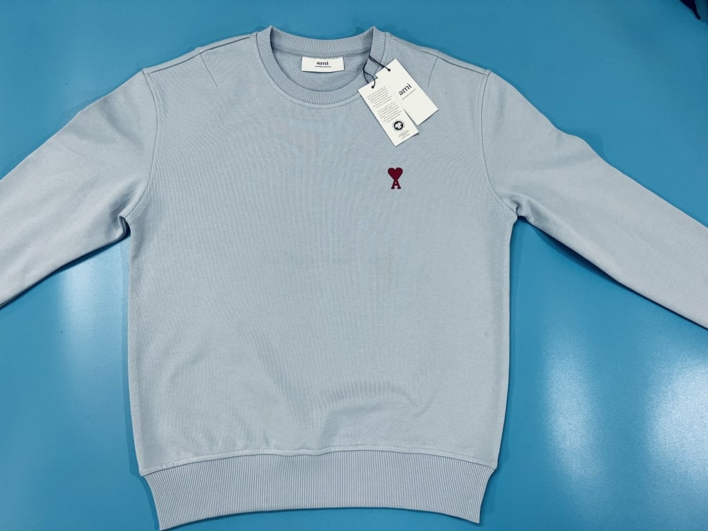 Ami Paris Ami de Coeur Small Logo Sweatshirt - 65