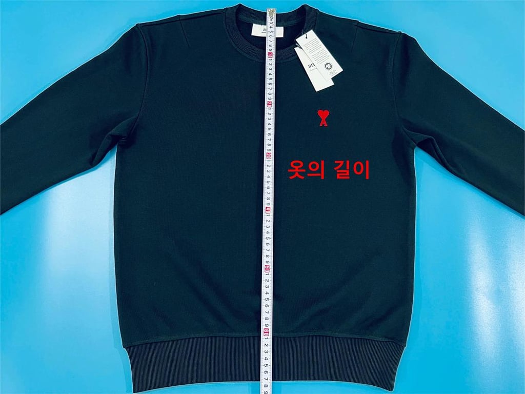 Ami Paris Ami de Coeur Small Logo Sweatshirt - 96