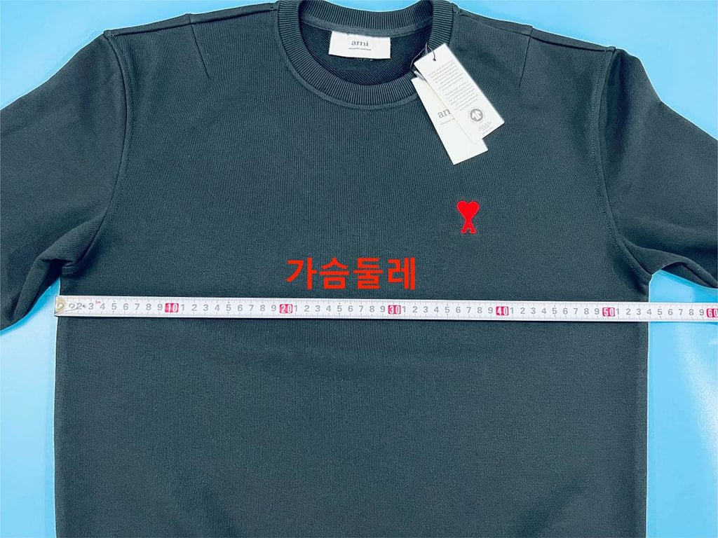 Ami Paris Ami de Coeur Small Logo Sweatshirt - 97