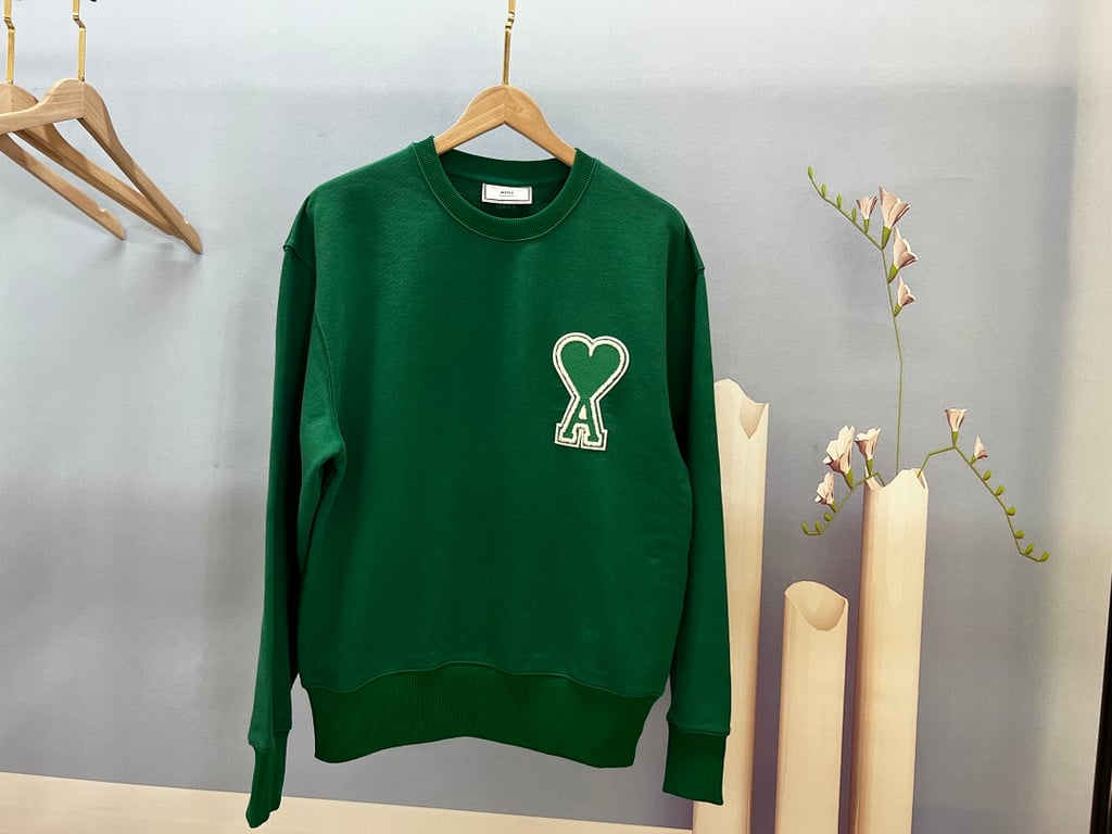 Ami Paris Ami de Coeur Badge Sweatshirt - 36