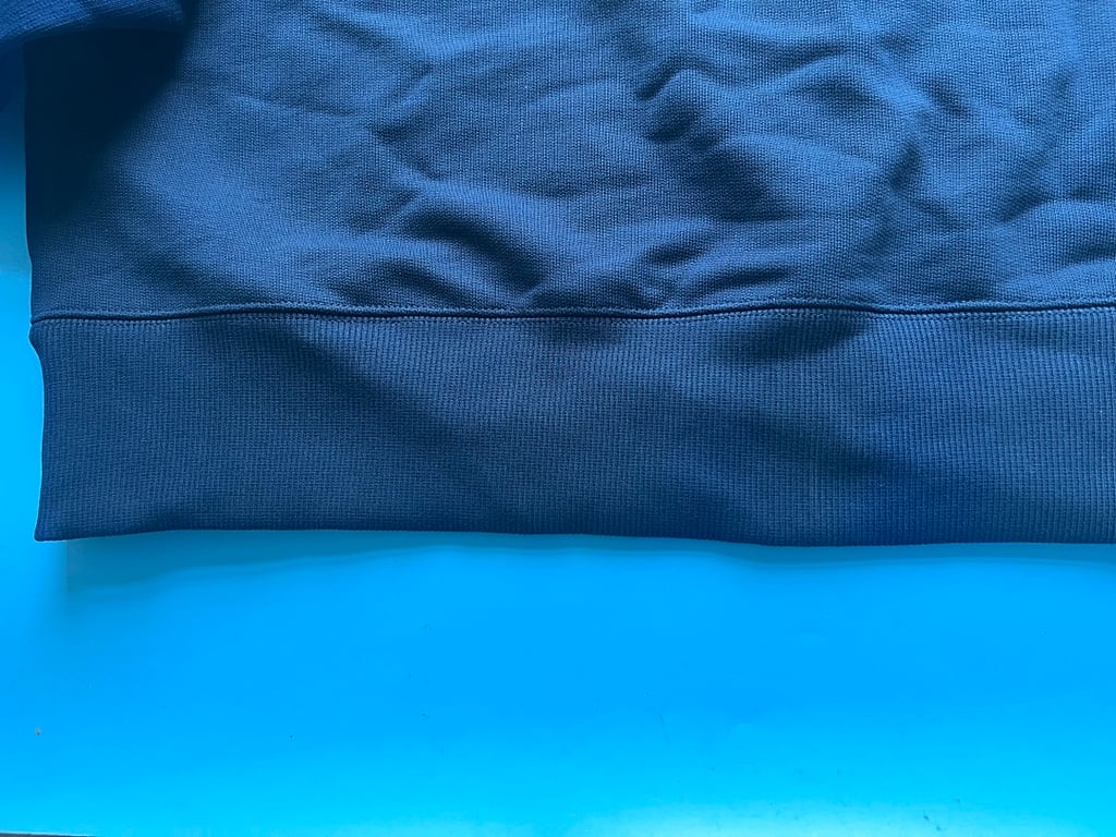 Ami Paris Embroidered Logo Sweatshirt Nautic Blue - 15