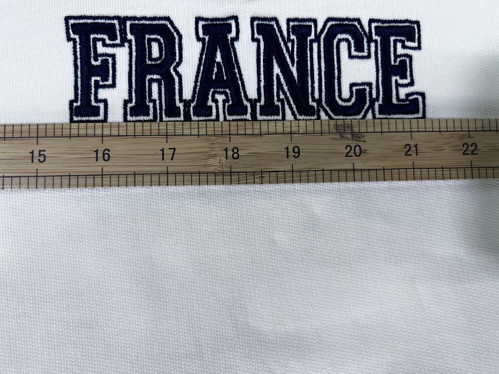 Ami Paris Embroidered Logo Sweatshirt Nautic Blue - 48