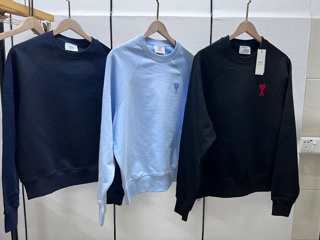Ami Paris Ami de Coeur Crewneck Sweatshirt - 2