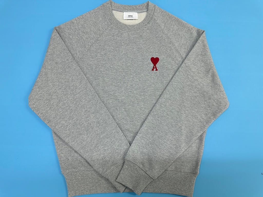 Ami Paris Ami de Coeur Crewneck Sweatshirt - 34