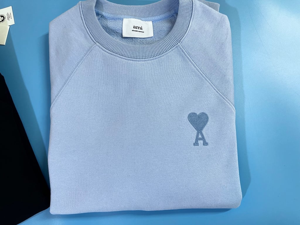 Ami Paris Ami de Coeur Crewneck Sweatshirt - 40