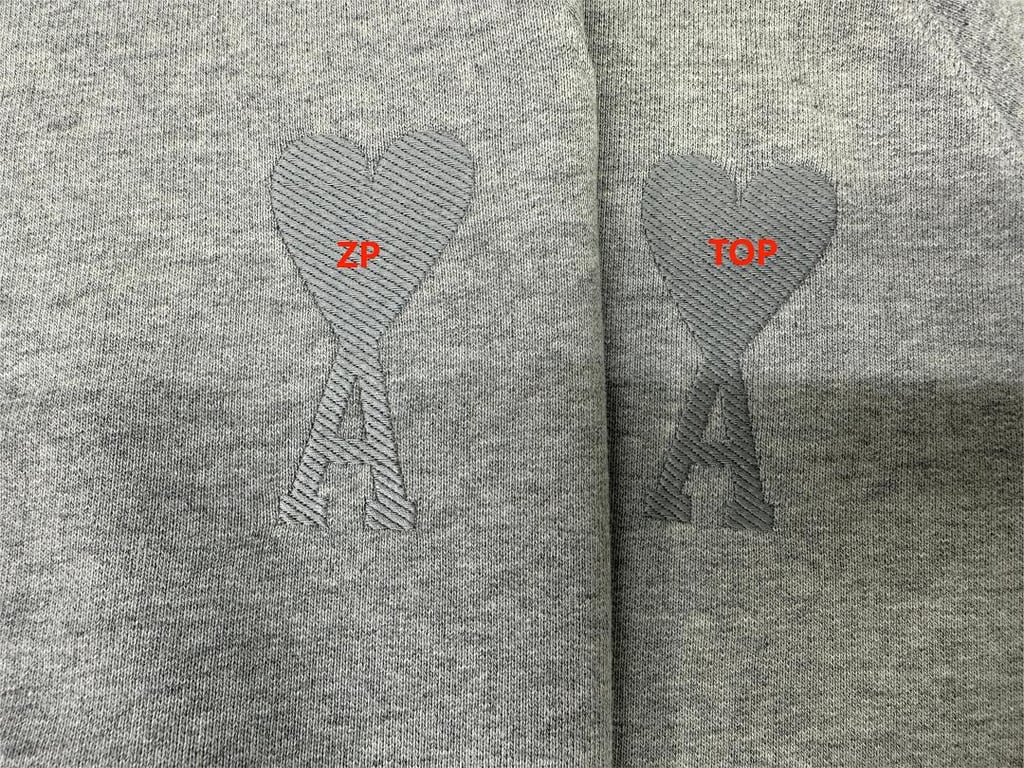 Ami Paris Ami de Coeur Sweatshirt Grey - 23