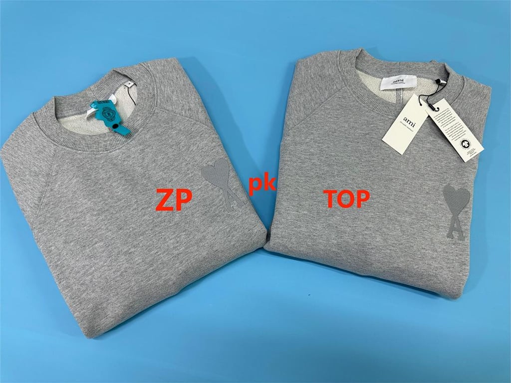 Ami Paris Ami de Coeur Sweatshirt Grey - 32