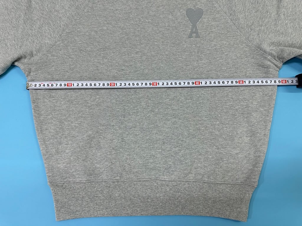 Ami Paris Ami de Coeur Sweatshirt Grey - 35