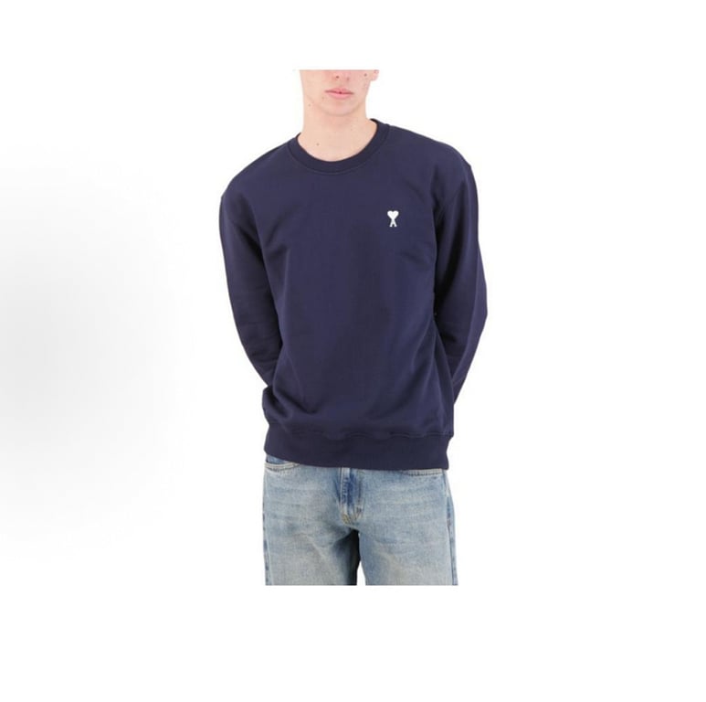 Ami Paris Ami de Coeur Navy Sweatshirt - 14