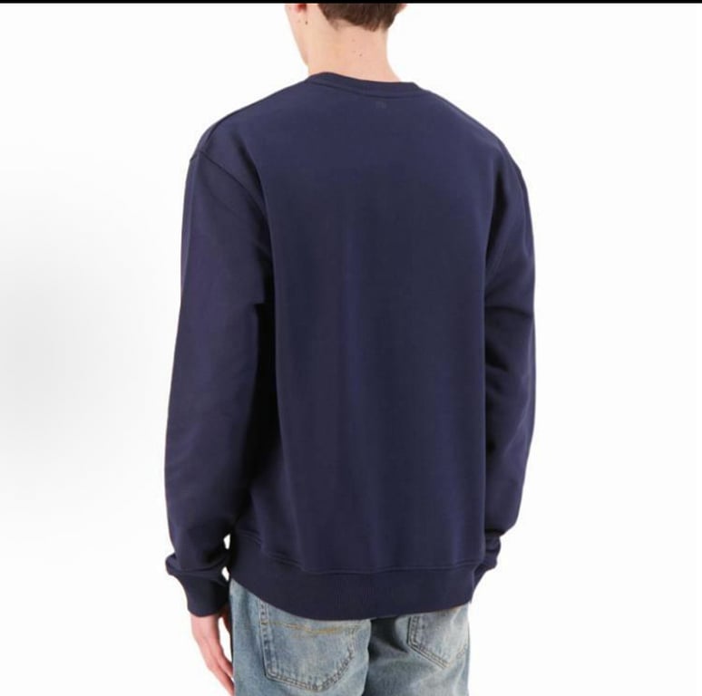 Ami Paris Ami de Coeur Navy Sweatshirt - 15