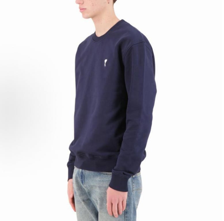 Ami Paris Ami de Coeur Navy Sweatshirt - 16