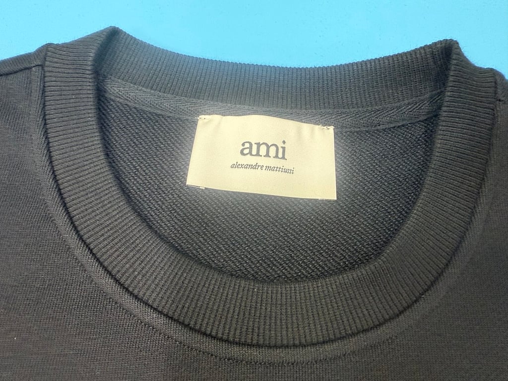 Ami Paris Ami de Coeur Navy Sweatshirt - 52