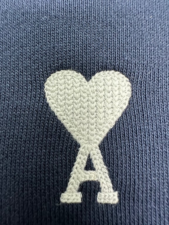 Ami Paris Ami de Coeur Navy Sweatshirt - 9