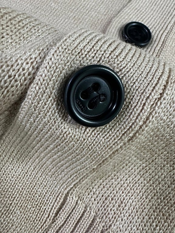Ami Paris Ami de Coeur Cardigan Beige - 12