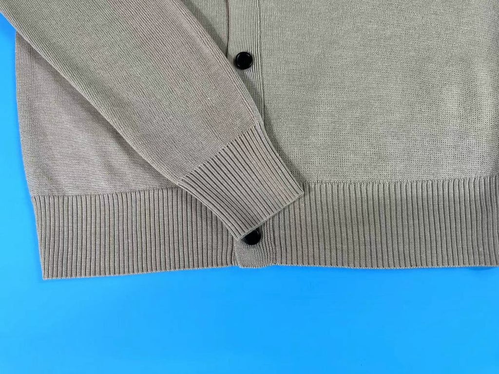 Ami Paris Ami de Coeur Cardigan Beige - 20