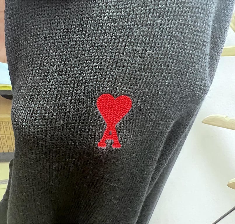 Ami Paris Classic Small Logo Crewneck Sweater - 10