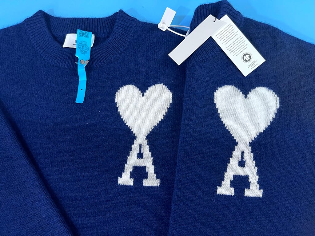 Ami Paris Ami de Coeur Cashmere Sweater - 11