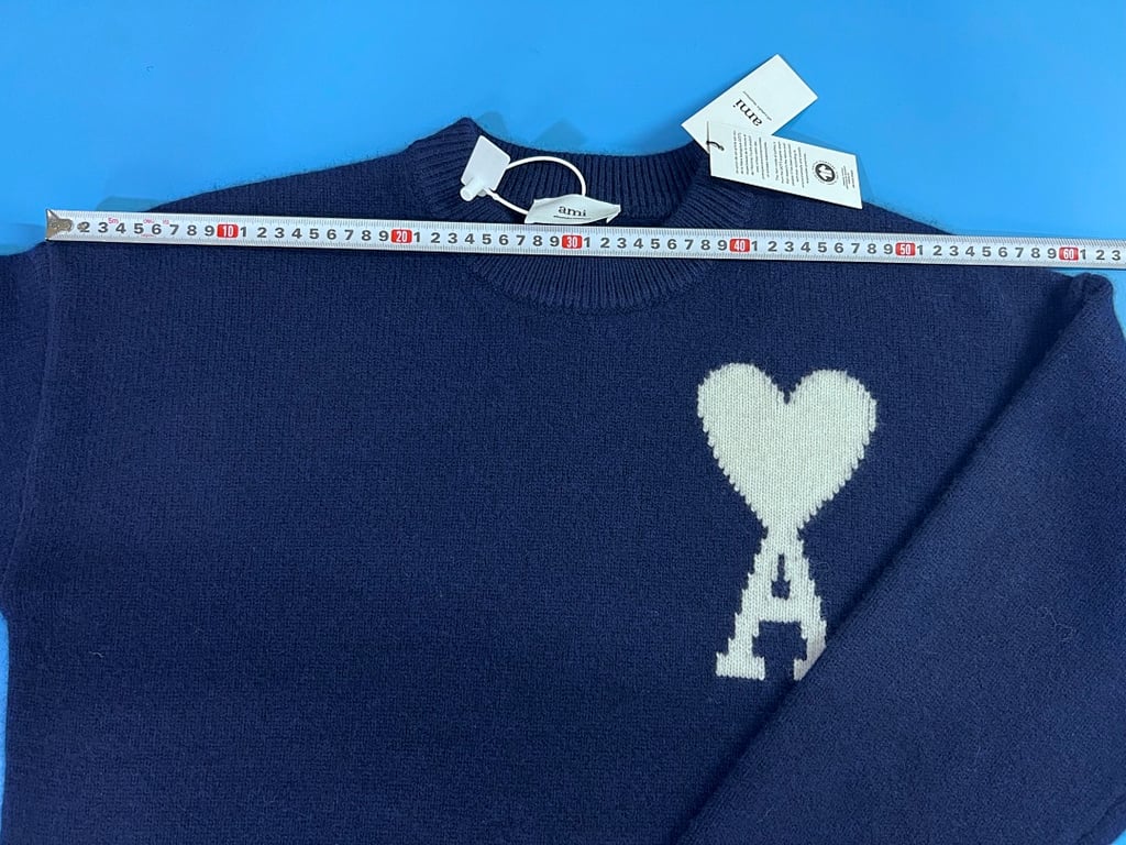 Ami Paris Ami de Coeur Cashmere Sweater - 12