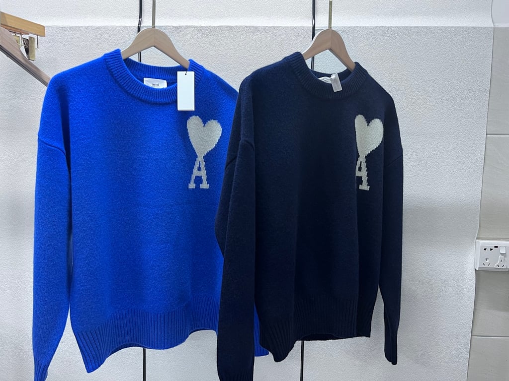 Ami Paris Ami de Coeur Cashmere Sweater - 13