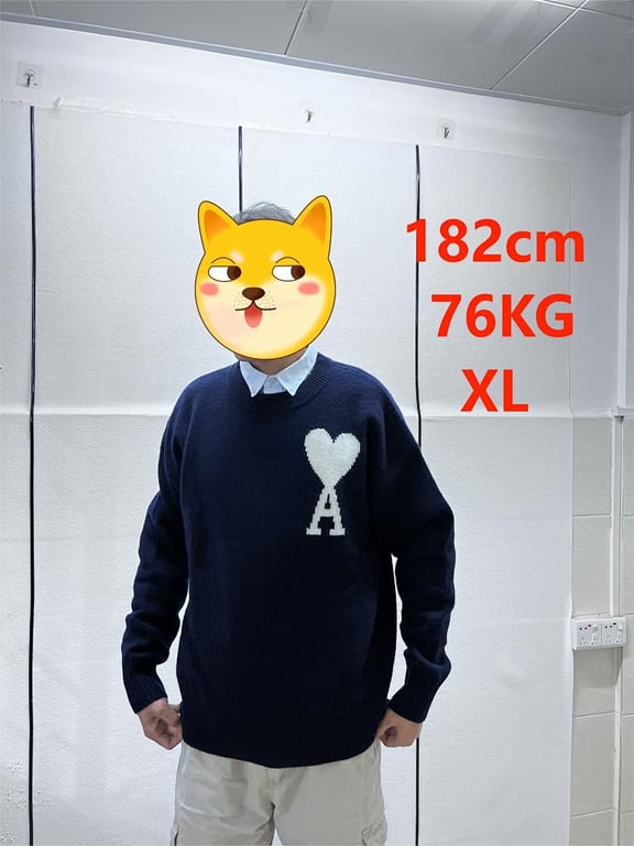 Ami Paris Ami de Coeur Cashmere Sweater - 3