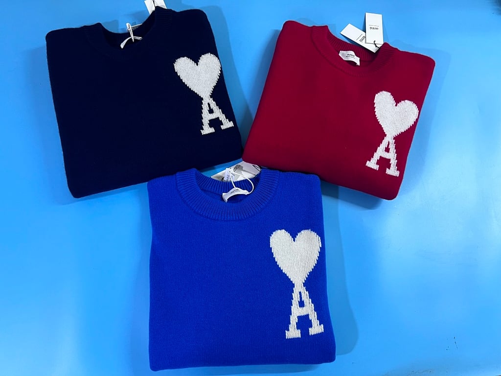 Ami Paris Ami de Coeur Cashmere Sweater - 24