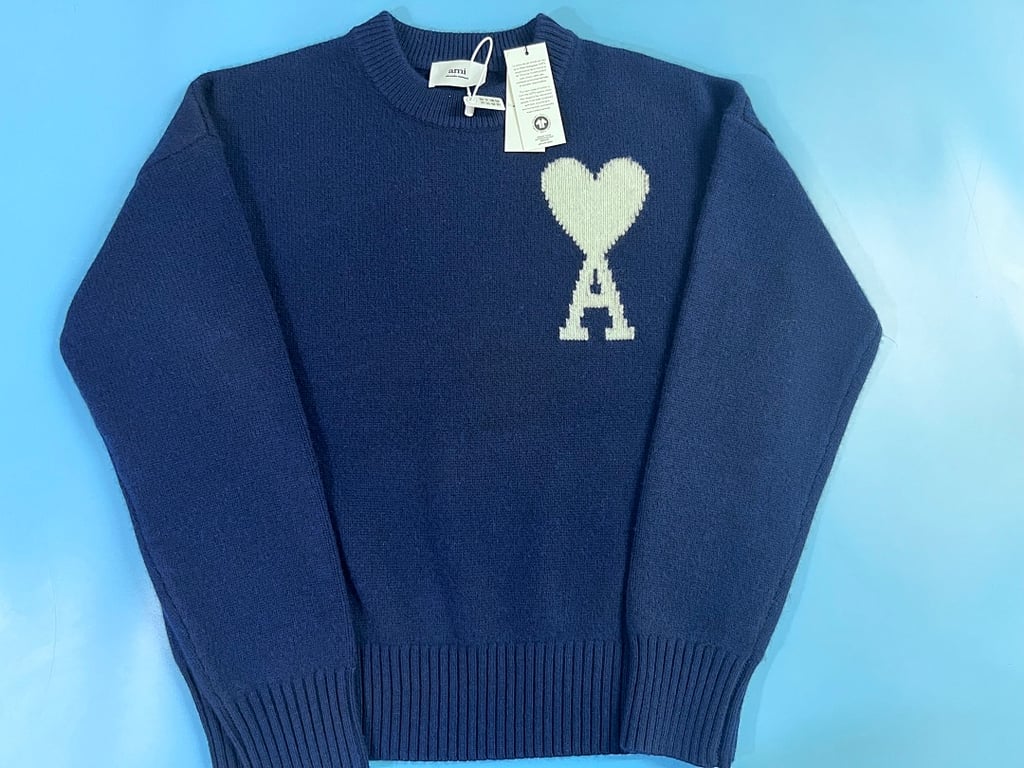 Ami Paris Ami de Coeur Cashmere Sweater - 27
