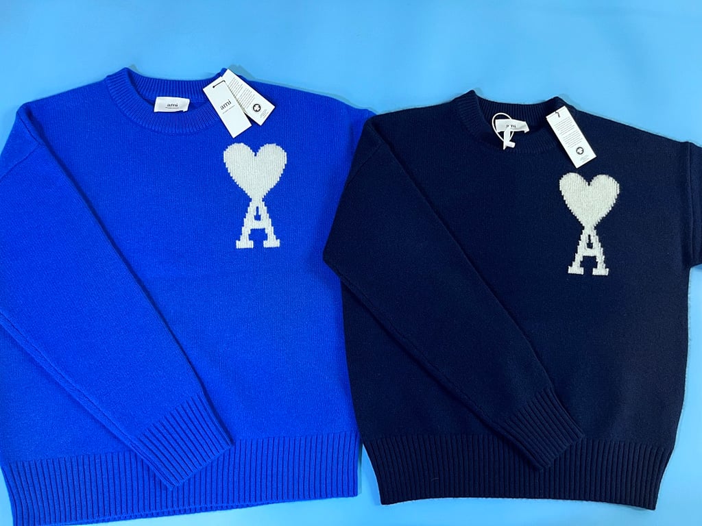 Ami Paris Ami de Coeur Cashmere Sweater - 4
