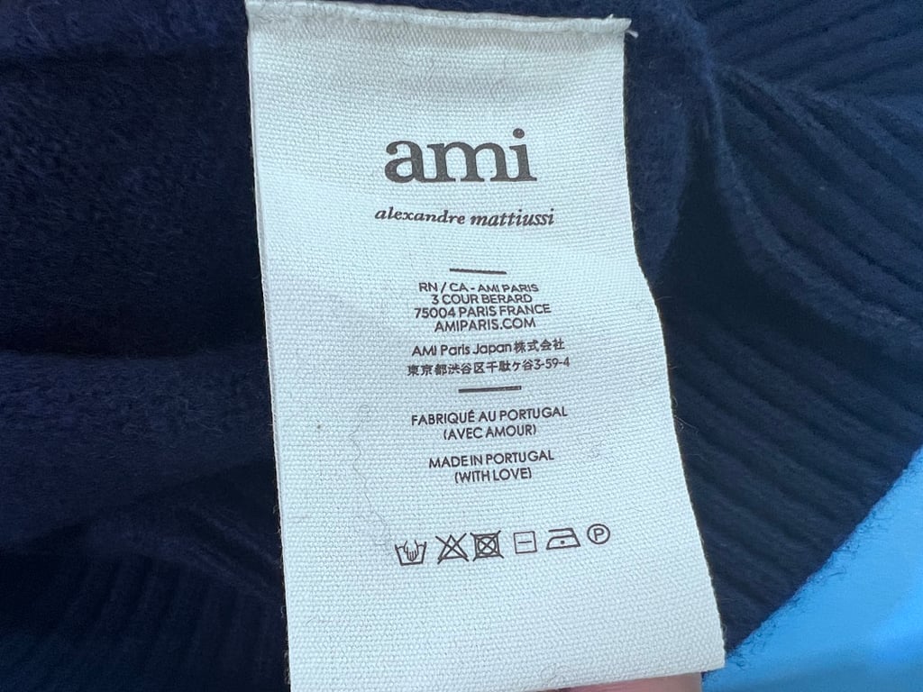Ami Paris Ami de Coeur Cashmere Sweater - 43