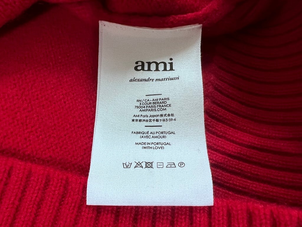 Ami Paris Ami de Coeur Cashmere Sweater - 44