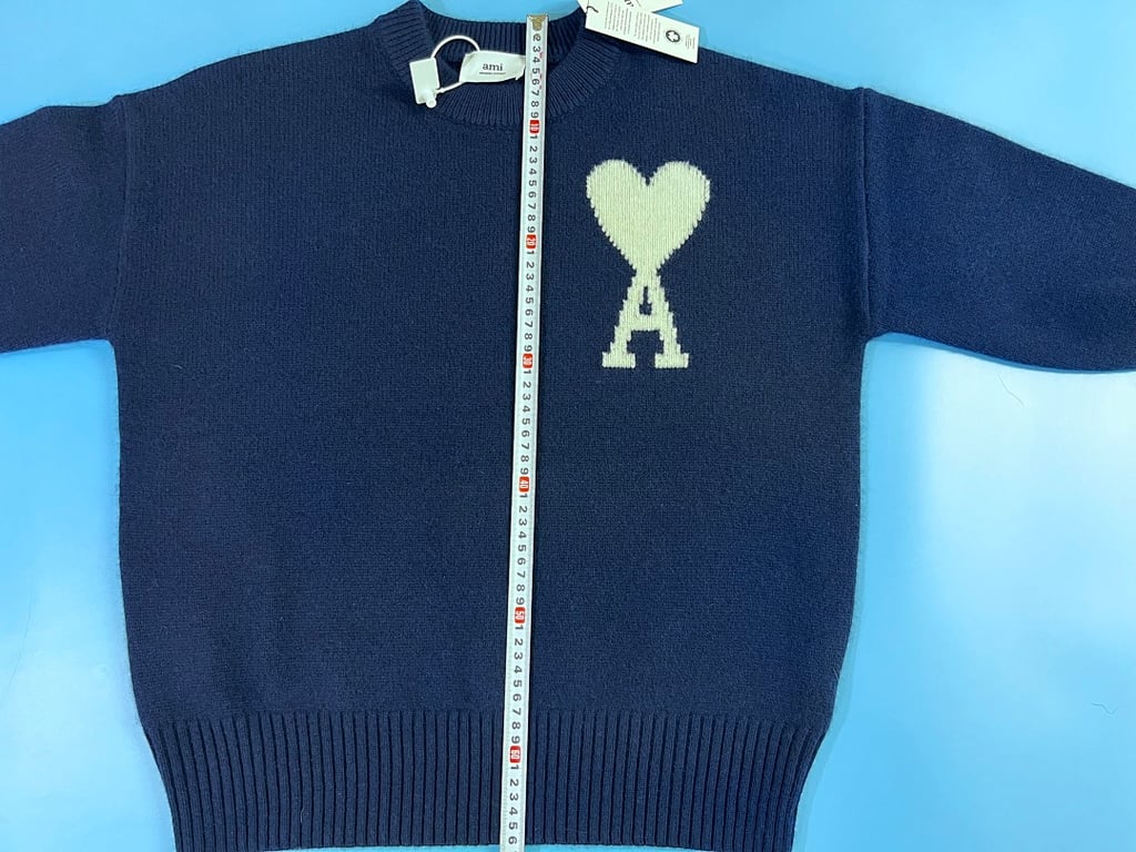 Ami Paris Ami de Coeur Cashmere Sweater - 8