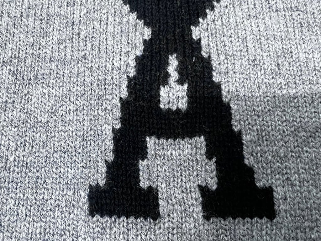 Ami Paris Big Heart Grey Sweater - 6