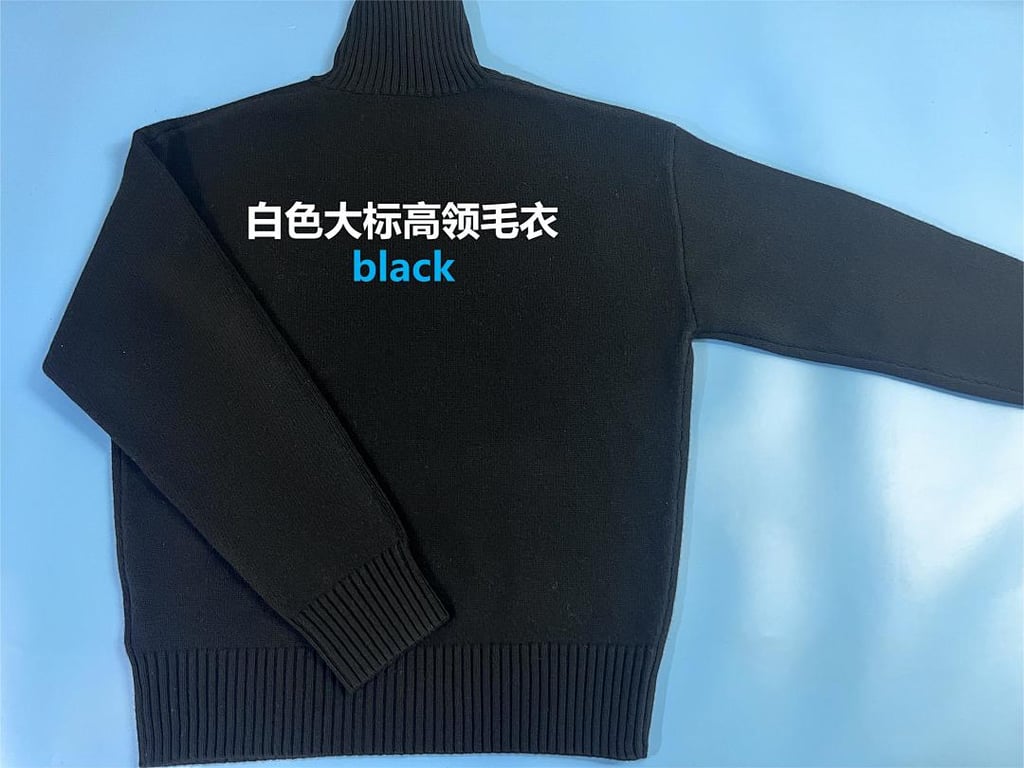 Ami Paris Ami de Coeur Turtleneck Sweater Black - 26