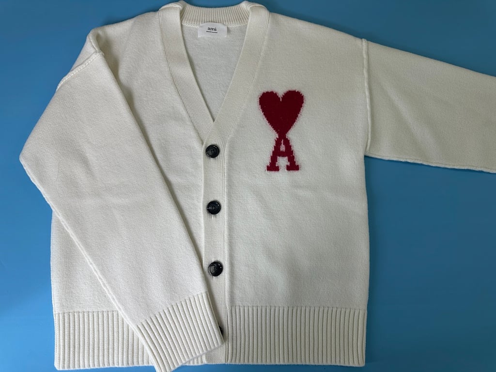 Ami Paris Ami de Coeur Cardigan - 15