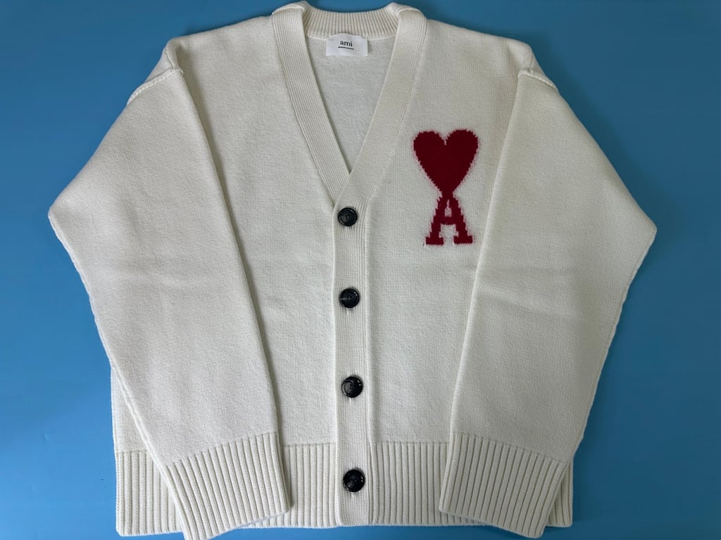 Ami Paris Ami de Coeur Cardigan - 2