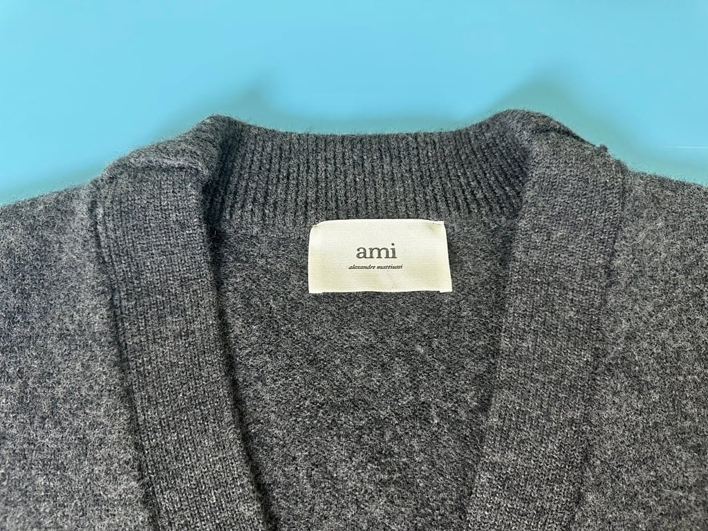 Ami Paris Ami de Coeur Cardigan - 26