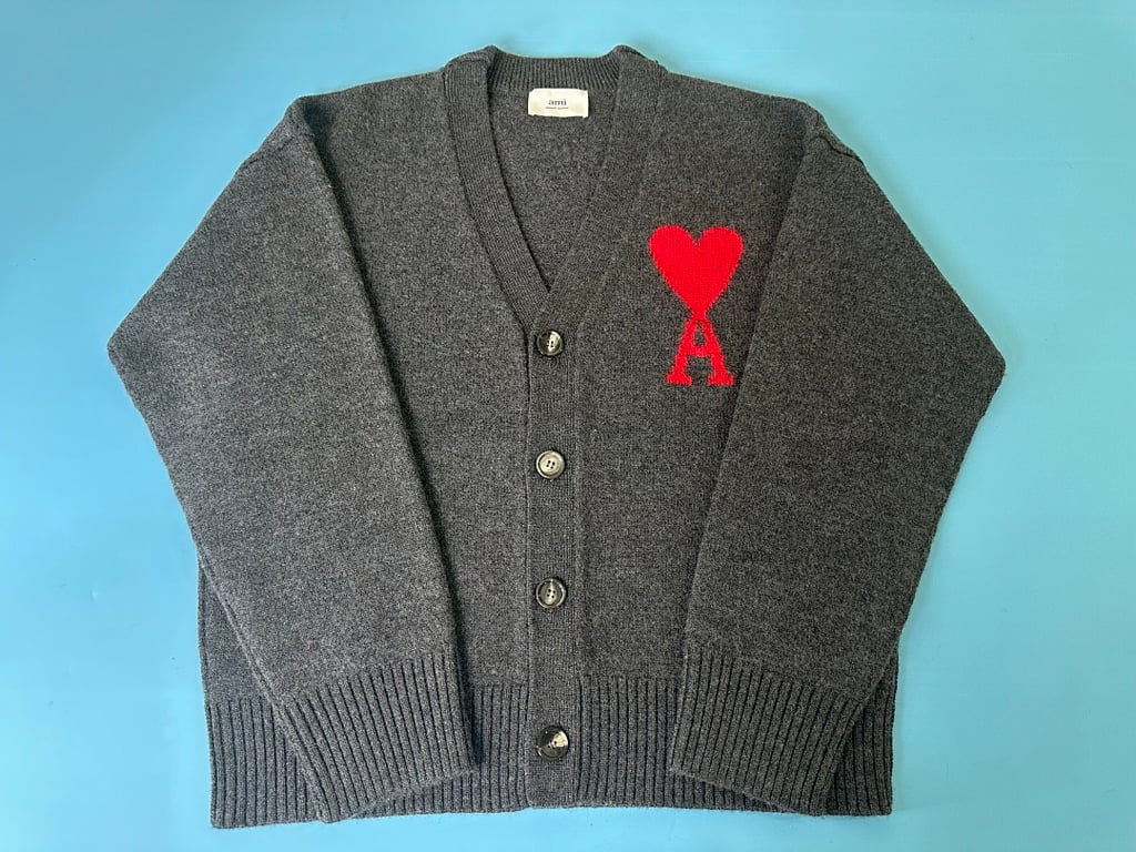 Ami Paris Ami de Coeur Cardigan - 30