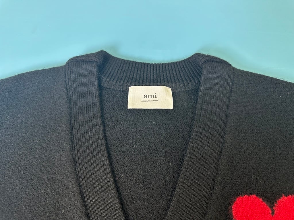 Ami Paris Ami de Coeur Cardigan - 4