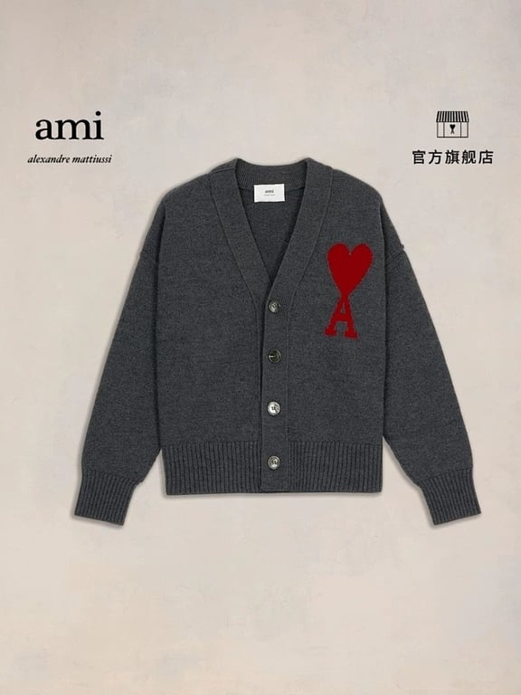 Ami Paris Ami de Coeur Cardigan - 42
