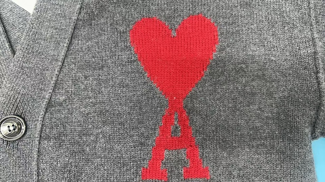 Ami Paris Ami de Coeur Cardigan - 44