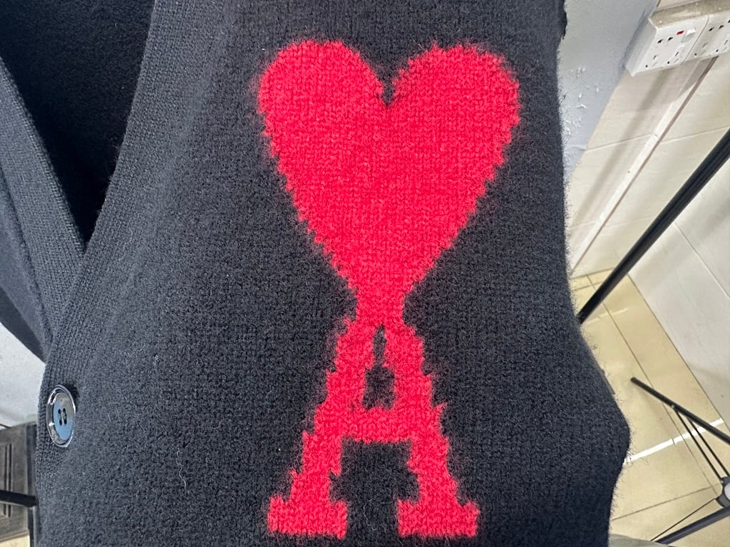 Ami Paris Ami de Coeur Cardigan - 6