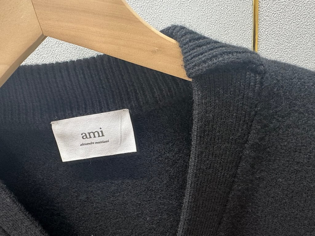 Ami Paris Ami de Coeur Cardigan - 7