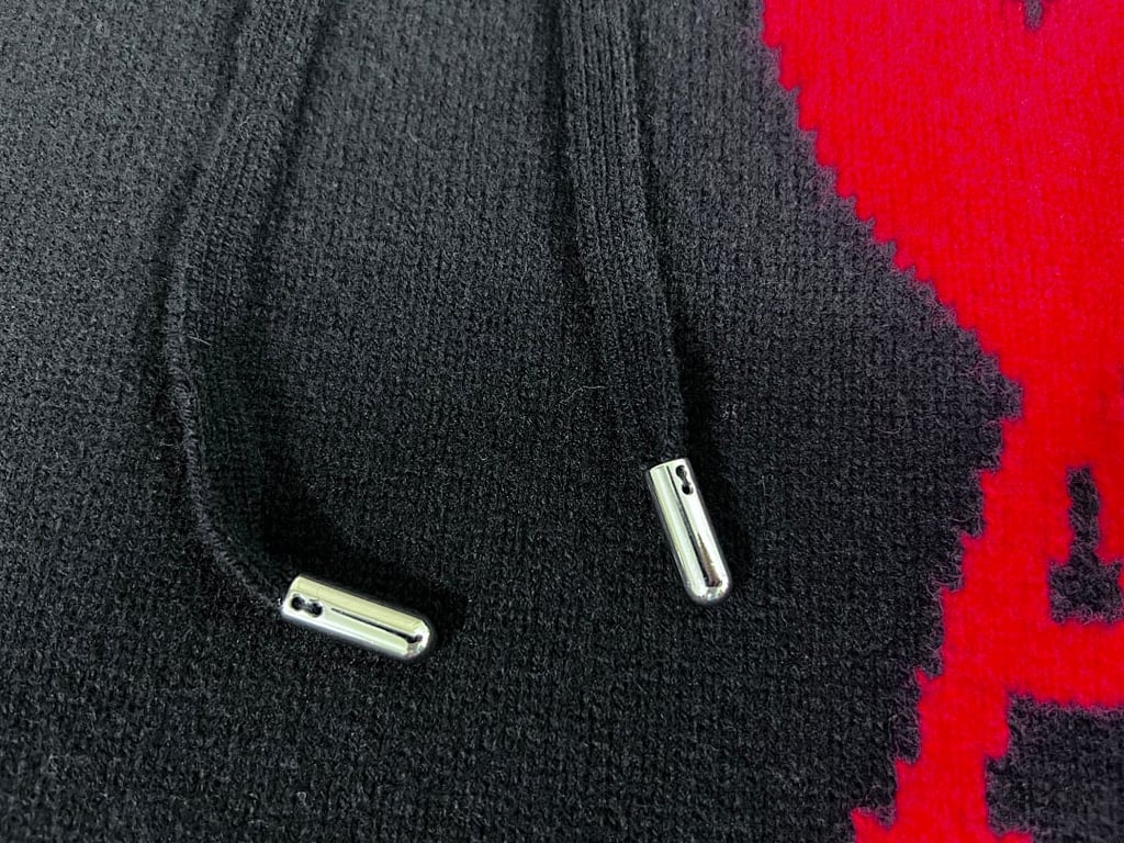 Ami Paris Big Heart Wool Hoodie Black - 14