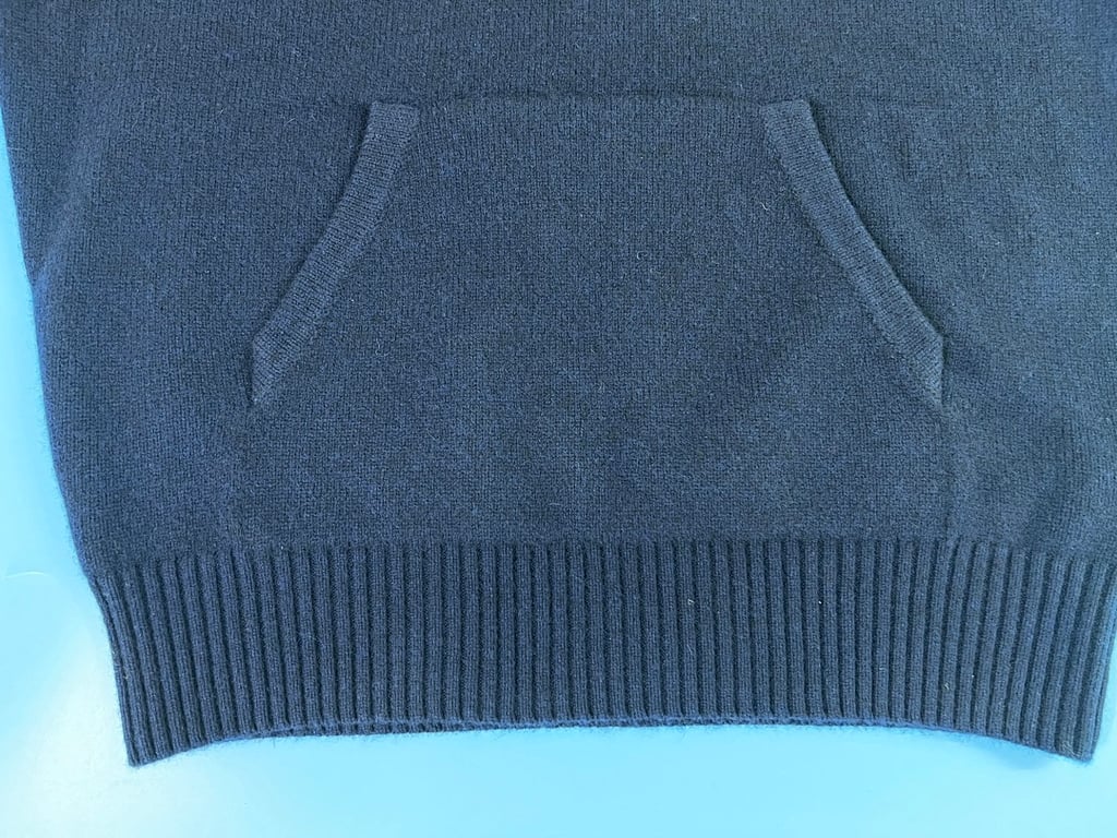 Ami Paris Big Heart Wool Hoodie Black - 29