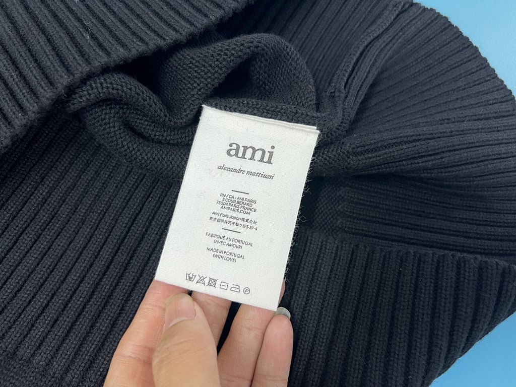 Ami Paris Ami de Coeur Crewneck Sweater - 11