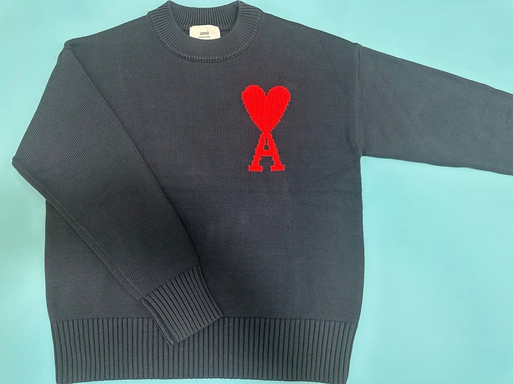 Ami Paris Ami de Coeur Crewneck Sweater - 15